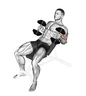 Rosca martelo inclinada