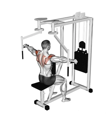 Voador invertido na máquina